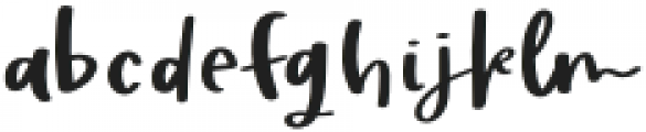 Ridonkulous Sans Regular otf (400) Font LOWERCASE