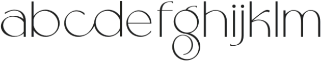 Rieskeda-Regular otf (400) Font LOWERCASE