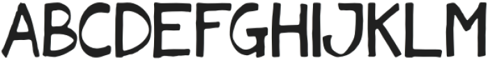 Rigaty Regular otf (400) Font UPPERCASE