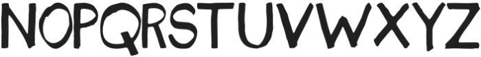 Rigaty Regular otf (400) Font UPPERCASE