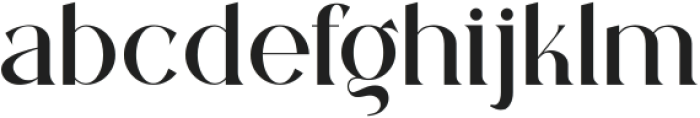 Rigela otf (400) Font LOWERCASE