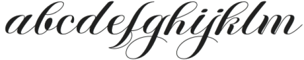 RigesthaScript-Regular otf (400) Font LOWERCASE