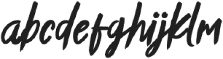 Right Flower Script ttf (400) Font LOWERCASE