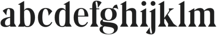 Rightens Regular otf (400) Font LOWERCASE