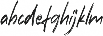 Righteous Alt otf (400) Font LOWERCASE