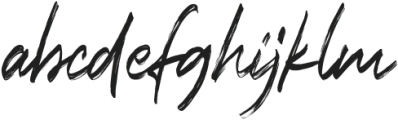 Righteous otf (400) Font LOWERCASE