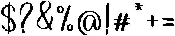 Rights otf (400) Font OTHER CHARS
