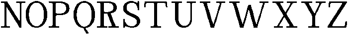 Rigidon Mono Regular otf (400) Font UPPERCASE