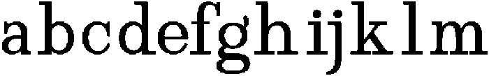 Rigidon Mono Regular otf (400) Font LOWERCASE