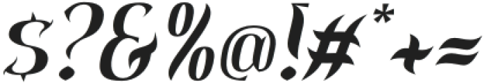 Rigmor Italic otf (400) Font OTHER CHARS