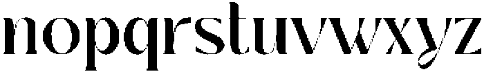 Rikang otf (400) Font LOWERCASE