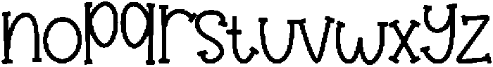 Rillwood otf (400) Font LOWERCASE