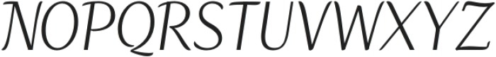 Rimdal Regular otf (400) Font UPPERCASE