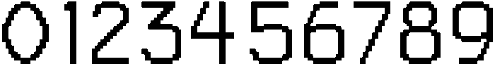 Rimini pixel Regular otf (400) Font OTHER CHARS