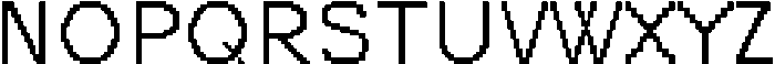 Rimini pixel Regular otf (400) Font UPPERCASE