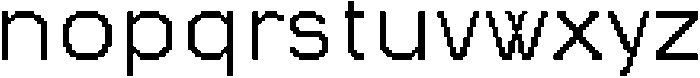 Rimini pixel Regular otf (400) Font LOWERCASE