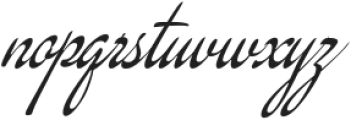 Rinapelle Script Regular otf (400) Font LOWERCASE