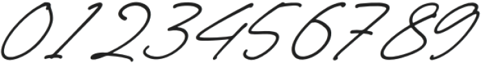 Rinatha Italic otf (400) Font OTHER CHARS
