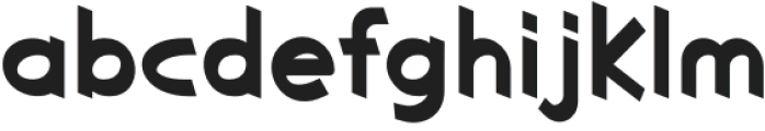 Rinegar Regular otf (400) Font LOWERCASE