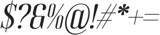 Rinella Italic otf (400) Font OTHER CHARS