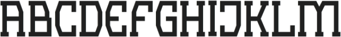 Rinest Medium otf (500) Font UPPERCASE