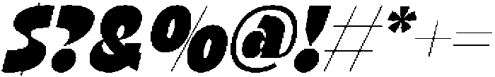 Rinka Stylo Italic otf (400) Font OTHER CHARS