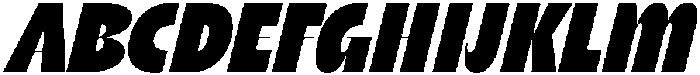 Rinka Stylo Italic otf (400) Font UPPERCASE