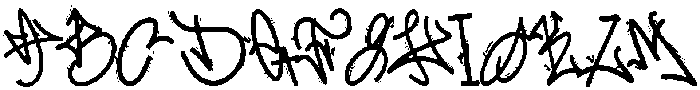 Riot Sketch otf (400) Font UPPERCASE