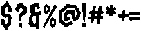 Riotblock-Regular otf (400) Font OTHER CHARS