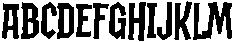 Riotblock-Regular otf (400) Font UPPERCASE