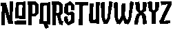 Riotblock-Regular otf (400) Font LOWERCASE