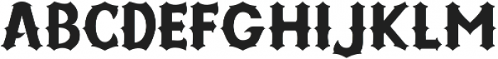 Riotic Typeface ttf (400) Font LOWERCASE