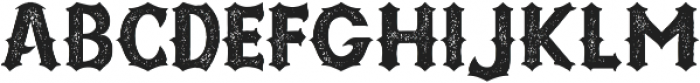 Riotic typeface rough ttf (400) Font UPPERCASE