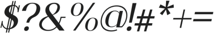 Ripete Italic otf (400) Font OTHER CHARS