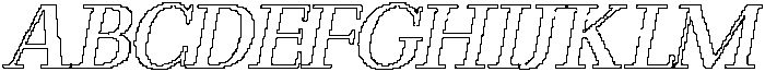 Ripete Pixel Outline otf (400) Font