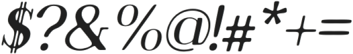 RipeteDrawn-Italic otf (400) Font OTHER CHARS