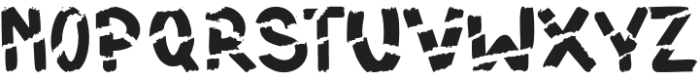 Ripped Grunge Regular otf (400) Font LOWERCASE