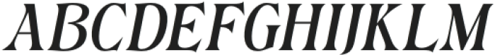 Risbeg-Italic otf (400) Font LOWERCASE