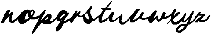 Riseheart Regular otf (400) Font LOWERCASE