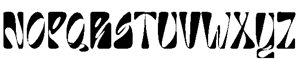 Rising Regular otf (400) Font UPPERCASE