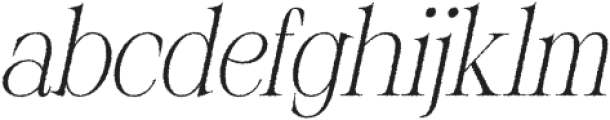 Risley Rough Italic otf (400) FONT