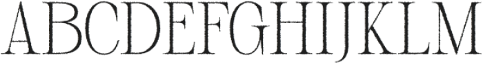 Risley Rough Regular otf (400) Font UPPERCASE