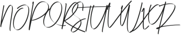 Risotto Signature Font otf (400) Font UPPERCASE