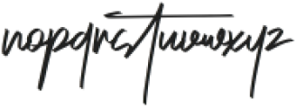 Risotto Signature Font otf (400) Font LOWERCASE