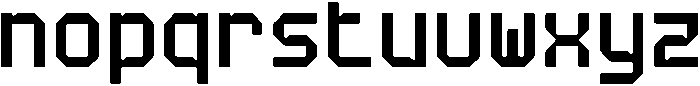 Risset Bold otf (700) Font LOWERCASE