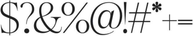 Ristford-Regular otf (400) Font OTHER CHARS
