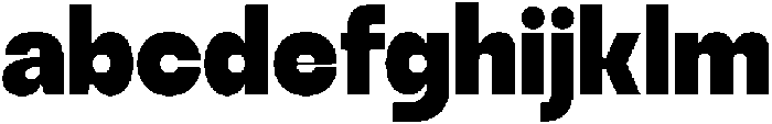 Ristle Bold otf (700) Font LOWERCASE