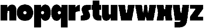Ristle Extra Bold otf (700) Font LOWERCASE