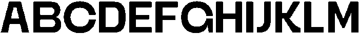 Ristle Medium otf (500) Font UPPERCASE
