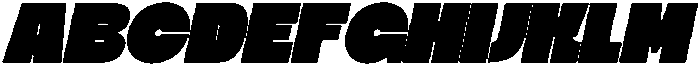 Ristle Oblique Black otf (900) Font UPPERCASE